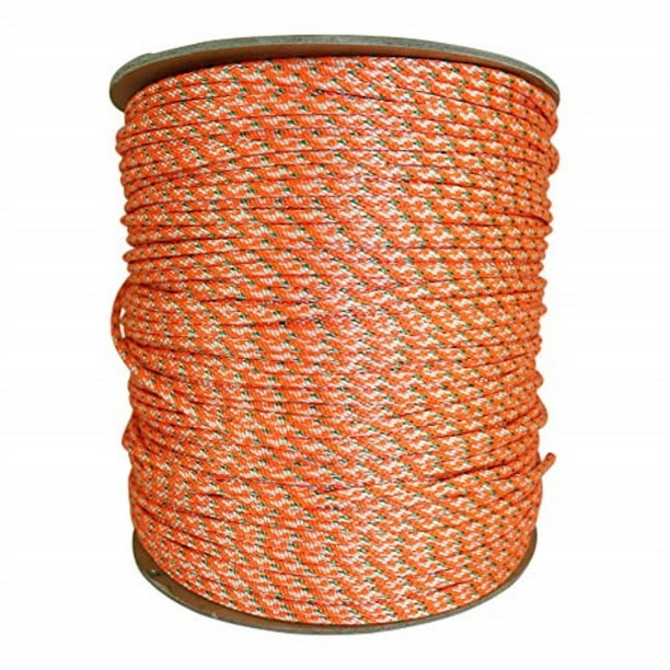 Small Engine Replacement Cord Rope for Lawn Mowers 50ft, Orange Generators & More SGT KNOTS #4 Dacron Polyester Pull Cord 